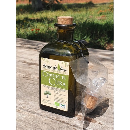 Aceite de oliva virgen extra ecologico Cortijo El Cura bot 0,25 litros